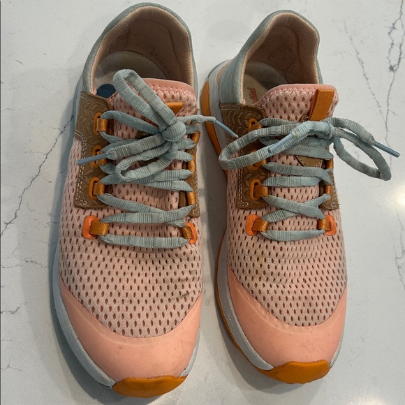 Olukai peach and Blue Women's Sneakers - Picture 2 of 13
